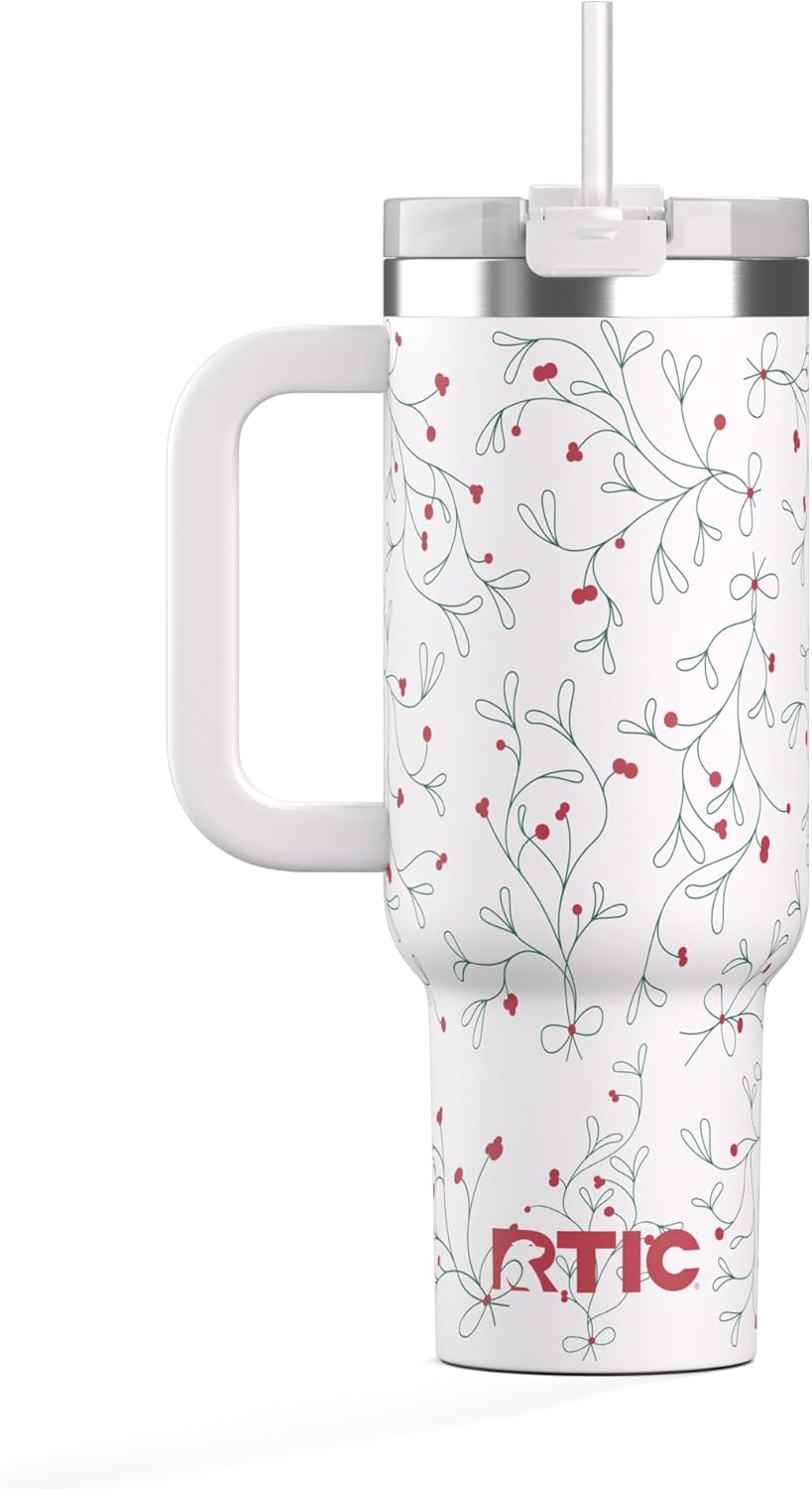 RTIC 40 oz Road Trip Tumbler for Travel Coffee and Drinks