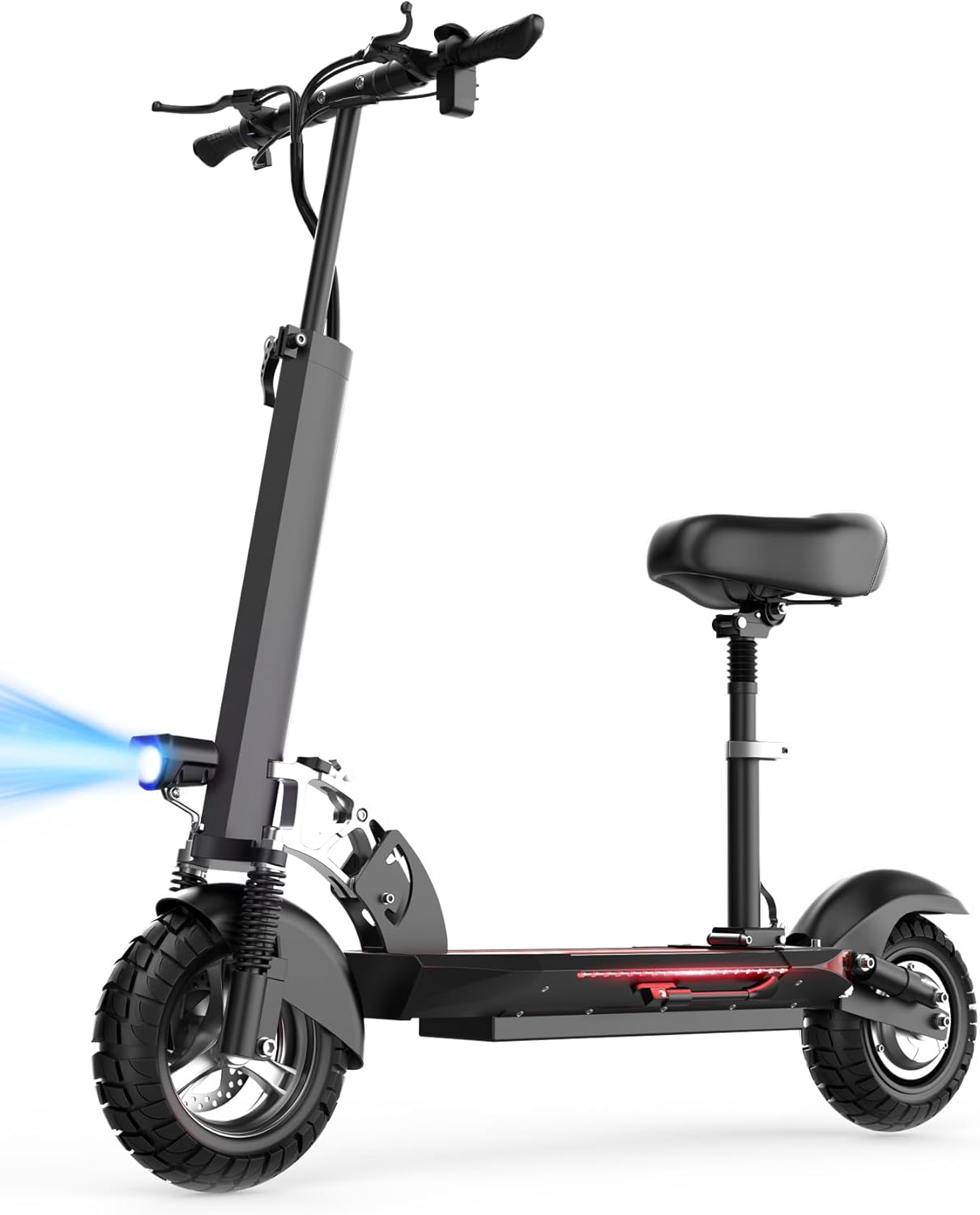 1500W Electric Scooter for Adults, 25MPH, 10in Tires, Folding