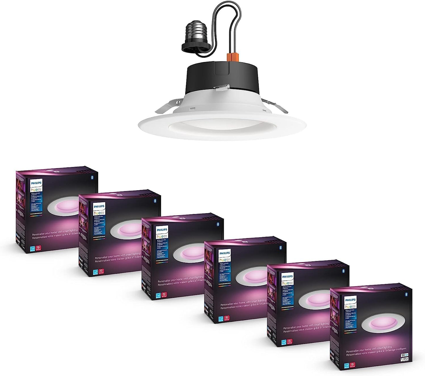 Philips Hue Smart 5/6 Inch LED Downlights for Modern Homes