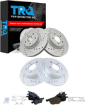 Front & Rear Ceramic Brake Pad and Rotor Kit for 2013-2017 Ford
