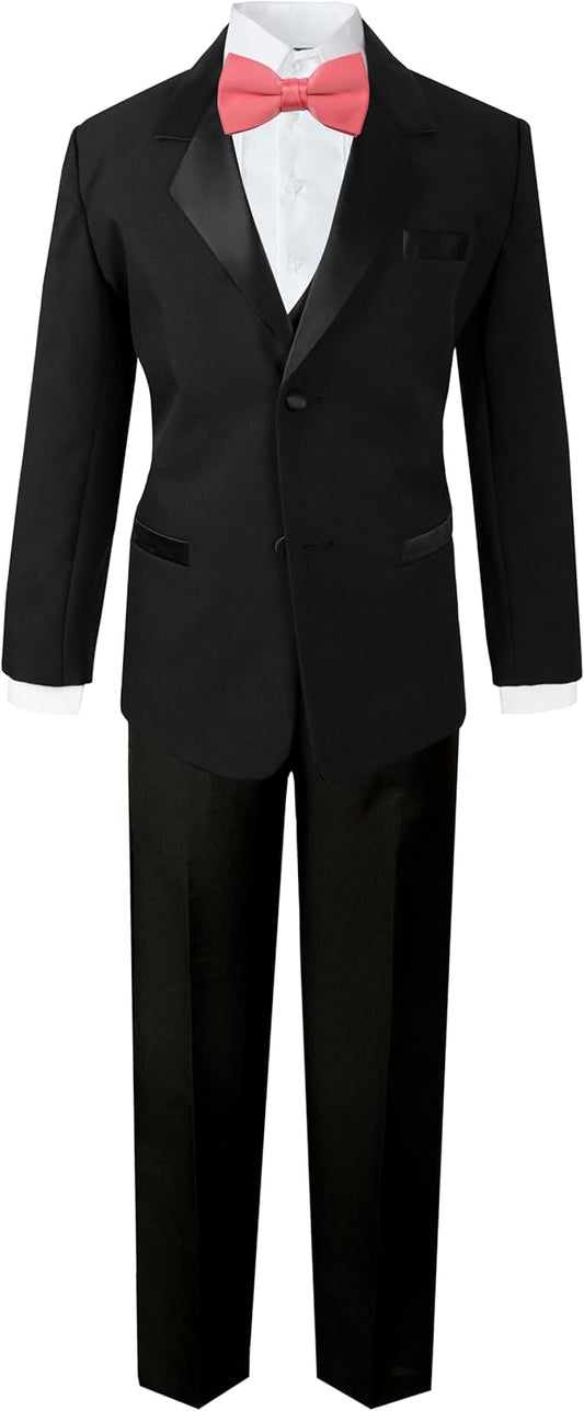 Classic Fit Tuxedo Set for Boys - Perfect for Special Occasions
