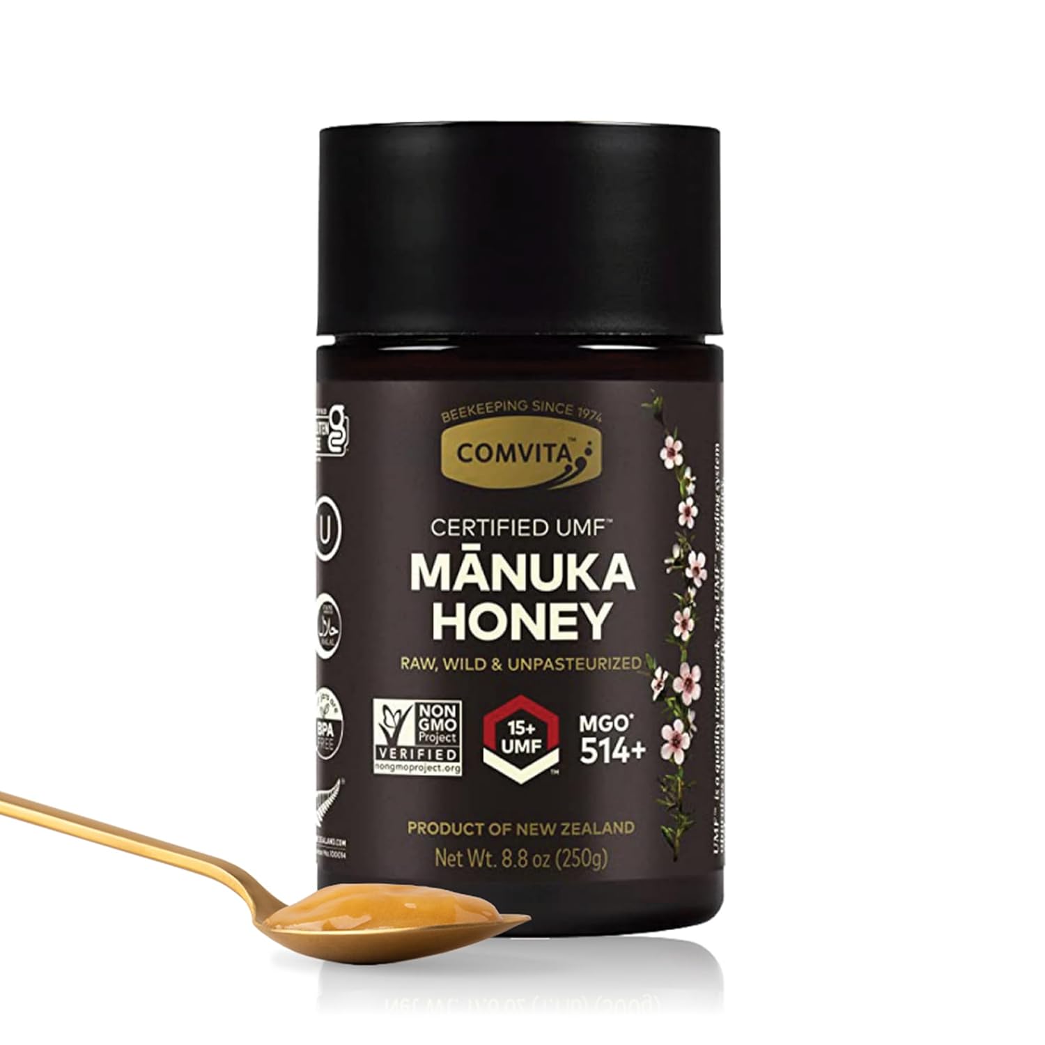 Comvita Manuka Honey UMF 15+ - Pure Raw Superfood for Health