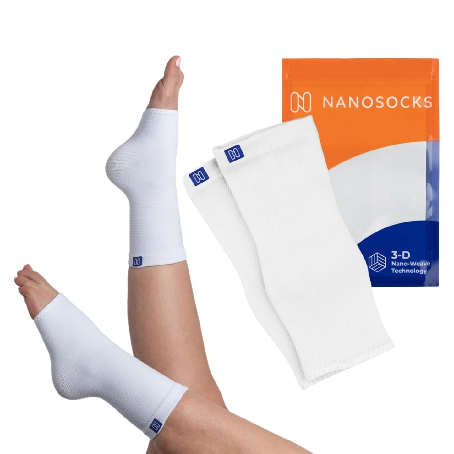 NanoSocks Compression Socks for Neuropathy and Foot Pain Relief