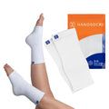 Compression Socks for Women & Men - Toeless Ankle Support Sleeve