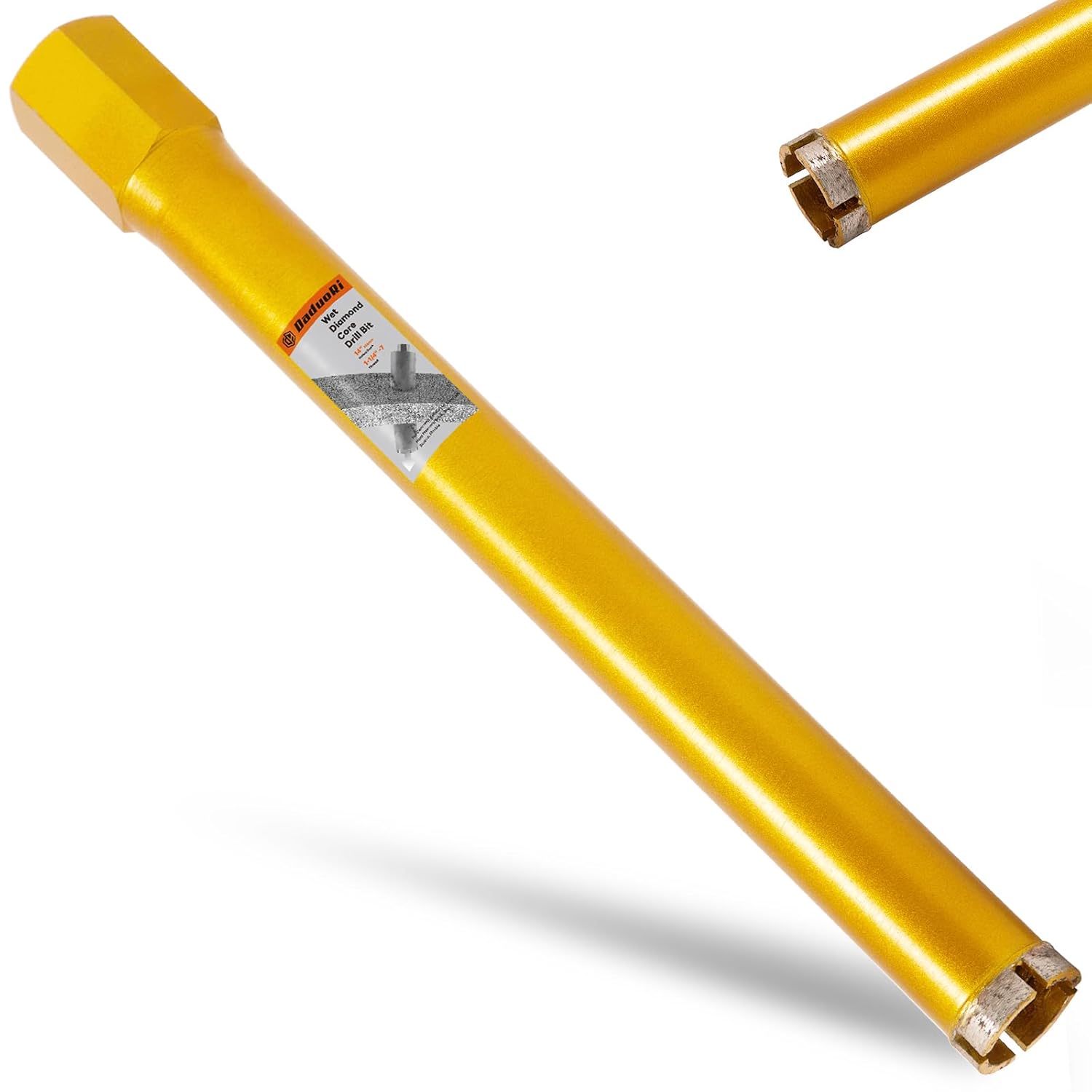 1 1/2 Inch Wet Core Drill Bit for Concrete and Masonry Work
