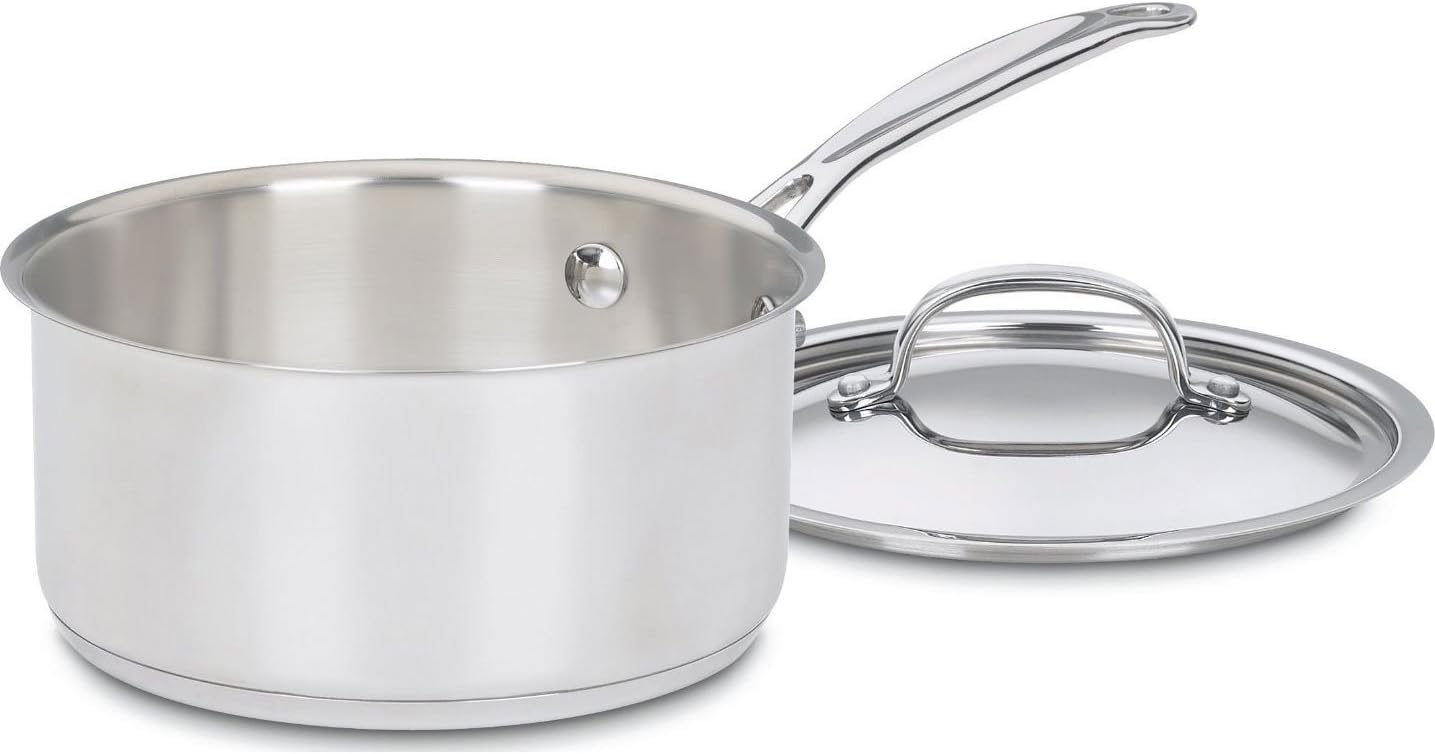 Cuisinart 2-Quart Stainless Steel Saucepan for Perfect Cooking