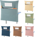 Classroom Chair Pockets 48 Pack Morandi Colors - Bulk Seat Organizers