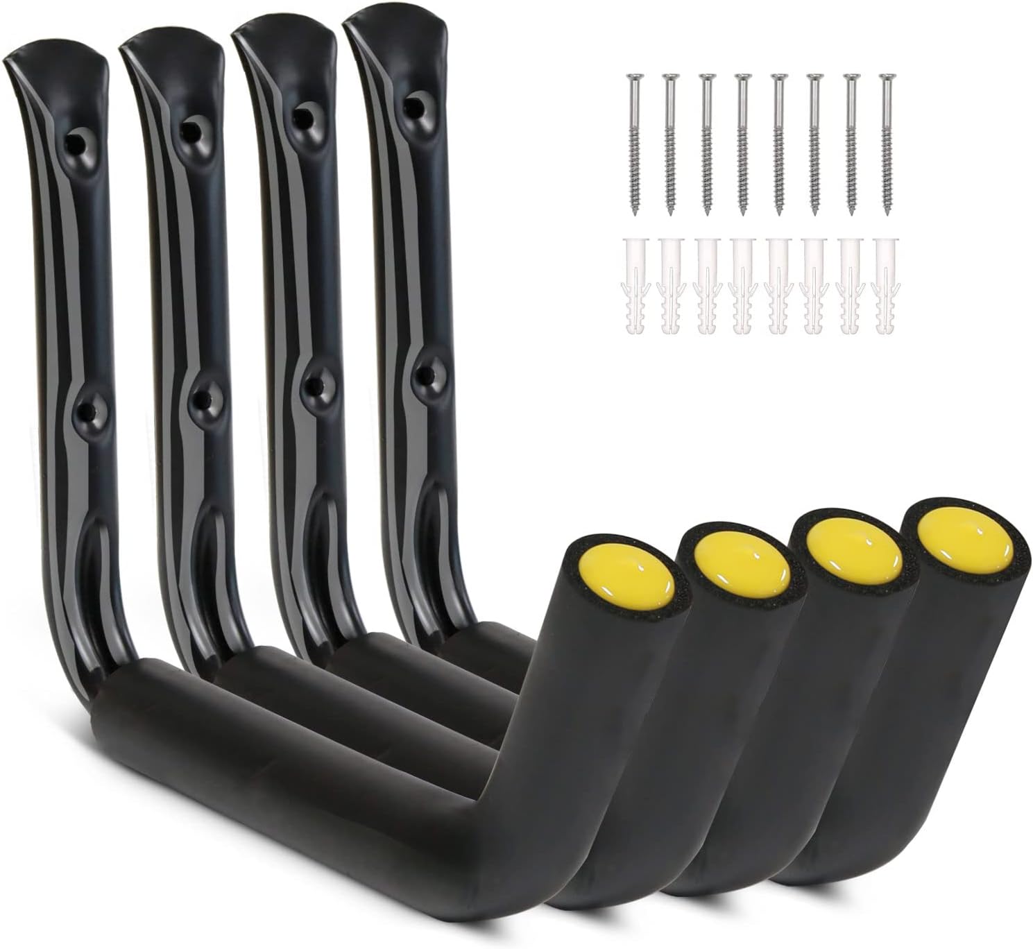 GEEDAR Heavy Duty Garage Hooks - 100 LB Capacity - Space-Saving Organizer!