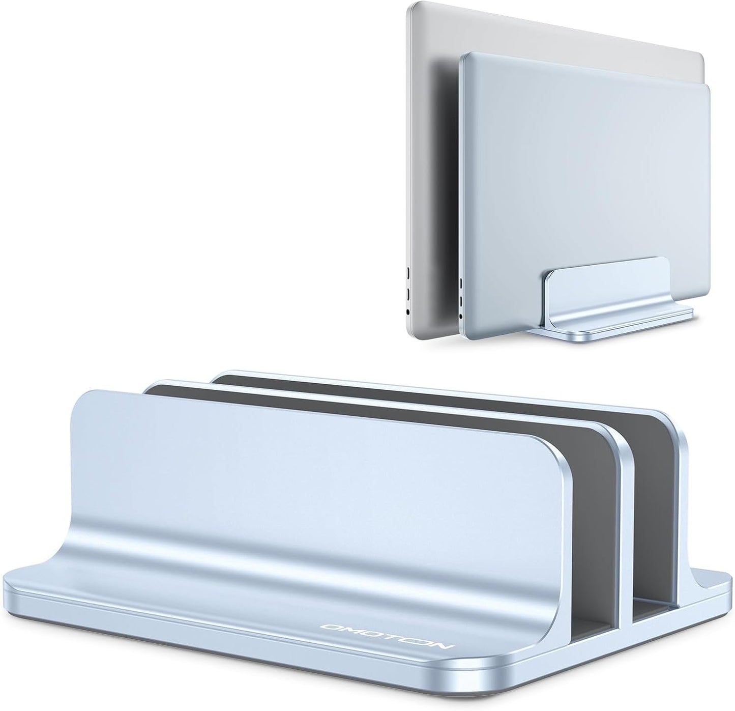 OMOTON Vertical Laptop Stand for MacBook and Surface Devices