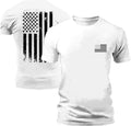 Independence Day T-Shirts for Men American Flag Patriotic Short Sleeve