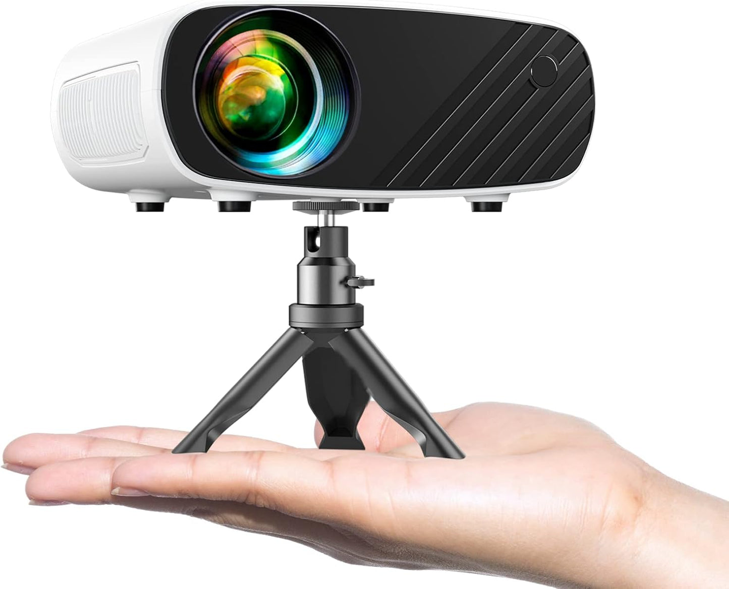 ELEPHAS Mini Projector: Upgraded 1080P HD - Ultimate Portability
