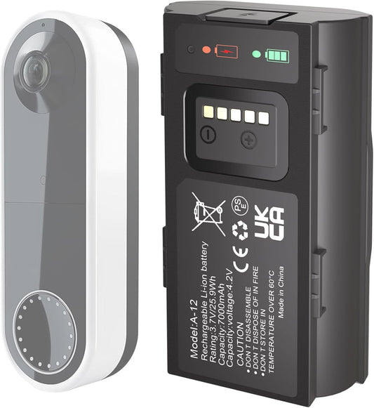 i-Bateria: 7000mAh Recharge for Arlo Doorbells
