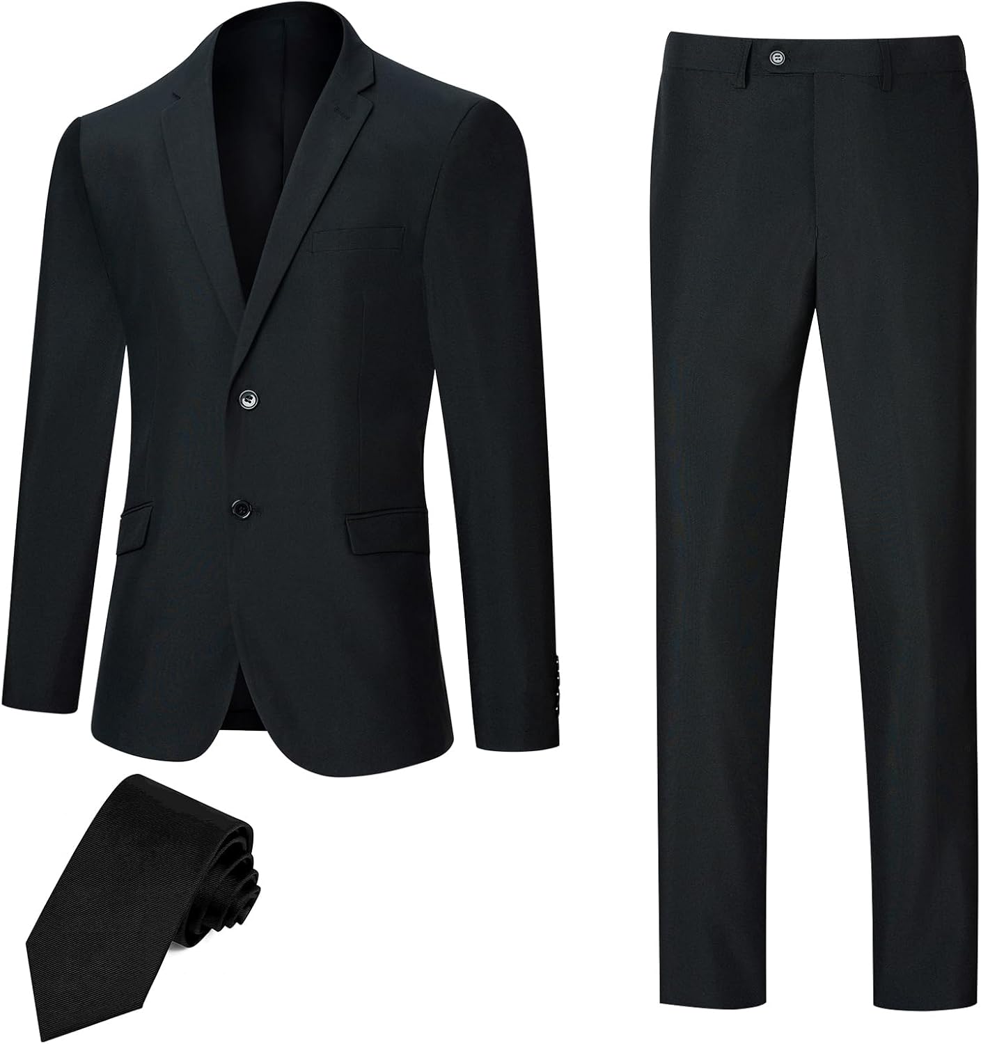 Men's Suit Slim Fit 2 Piece Set for Weddings and Business Events