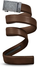 Mission Belt Men's Leather Ratchet Belt 40mm - Clean, Adjustable Fit 1