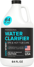 Spa Clarifier & Hot Tub Clarifier 64oz - Fast Cloudy Water Treatment