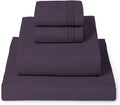 Queen Microfiber Sheet Set - Purple, 4 PC Cooling Comfort