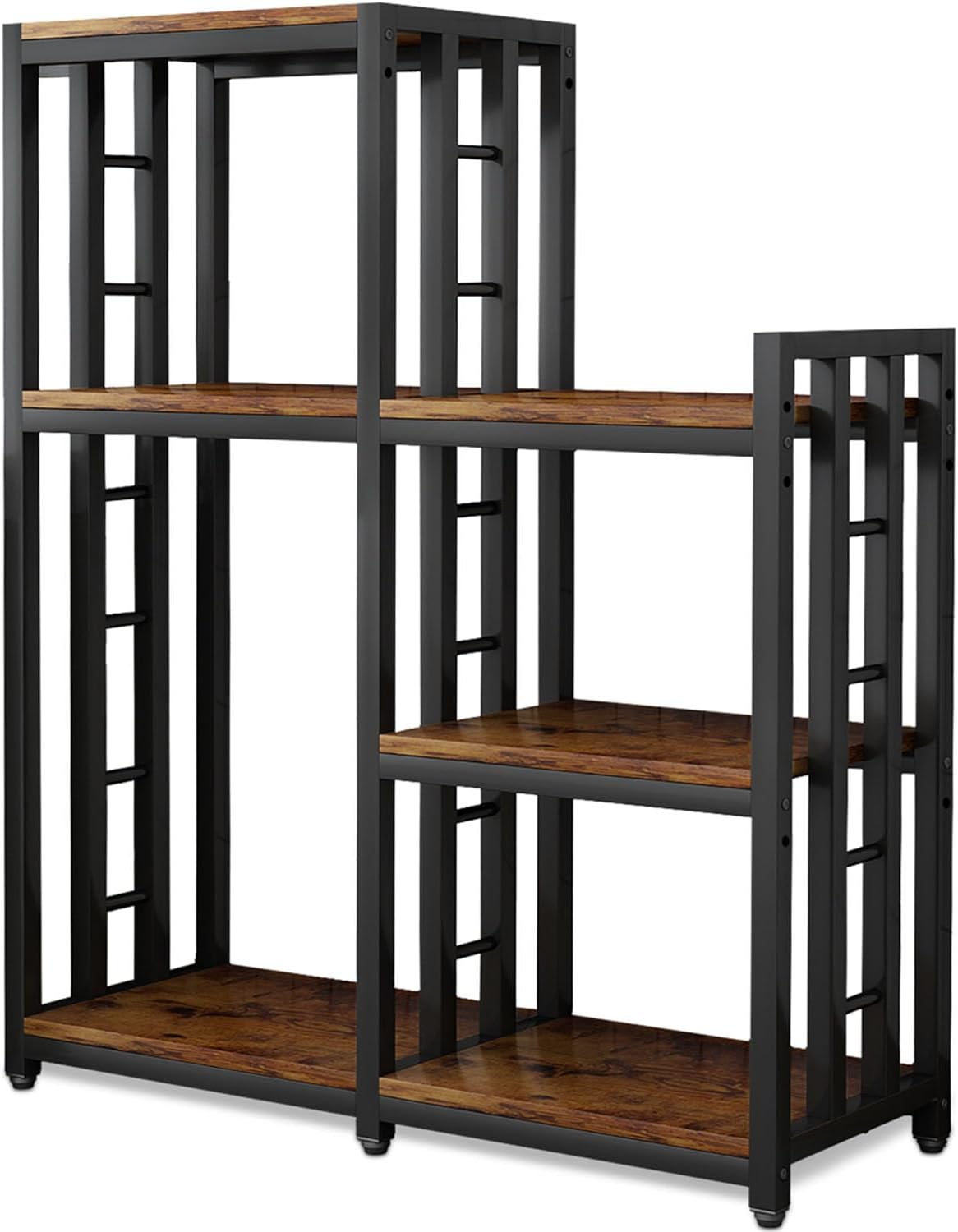 6-Tier Bakers Rack with Storage Shelves - Organize Efficiently!