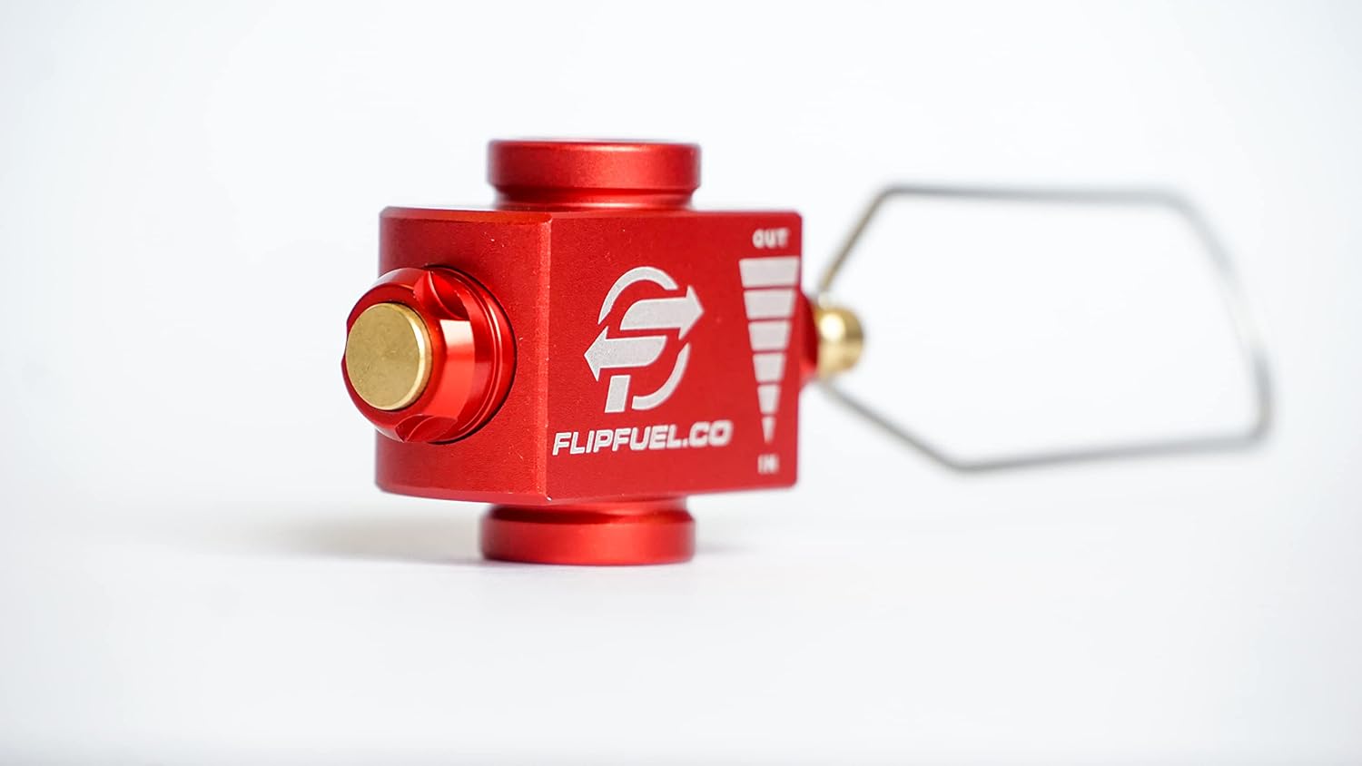 FlipFuel Backpacking Fuel Transfer Device for Efficient Fuel Use