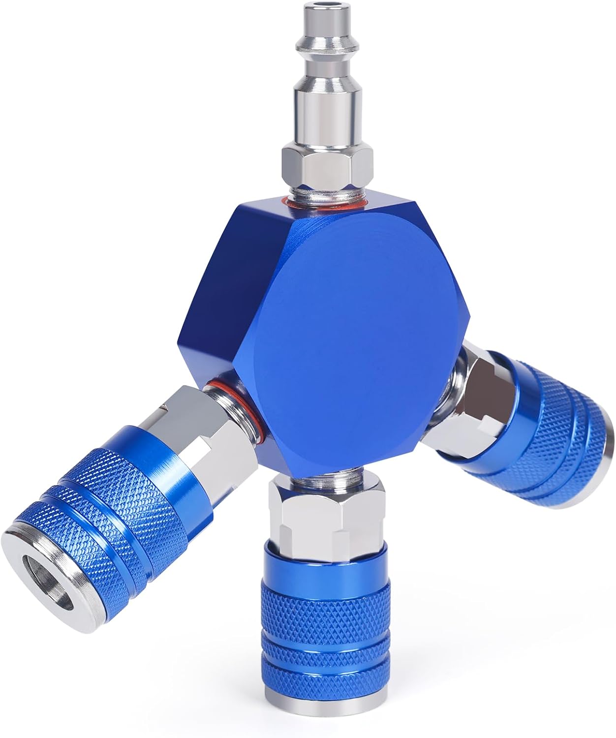 Milosline 3-Way Air Splitter Kit, Quick Connect