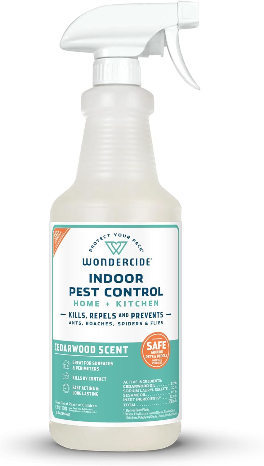 Indoor Pest Control Spray for Home and Kitchen - 32 oz