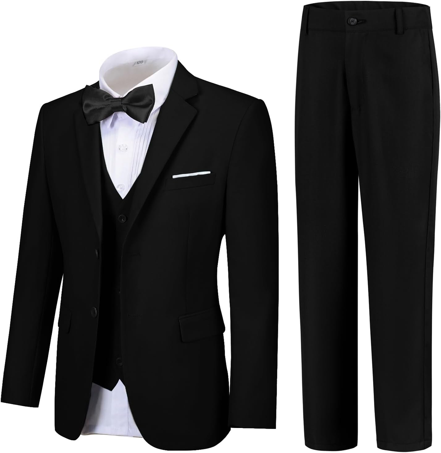 Boy Suits 5 Pieces Formal Suit Set for Kids Dress Events