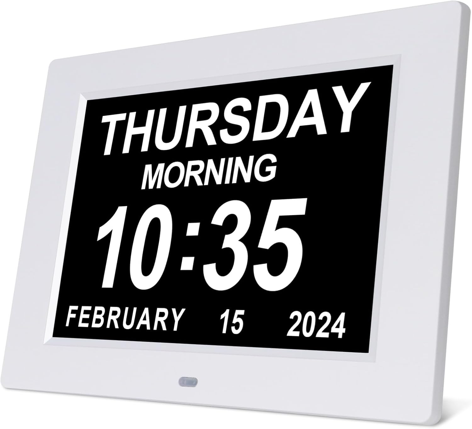 Dementia Clock Large Digital Calendar for Seniors with Alarms