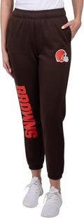 Ultra Game Women's NFL Super Soft Sweatpants Joggers - Cozy Fit is