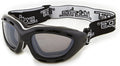 Jettribe Floating Jet Ski Goggles - Classic Chrome Style Smoke Lens