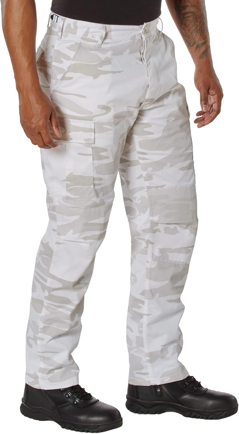 Rugged Tactical BDU Pants for Outdoor Hiking and Work Uniform
