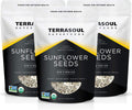 Hulled Organic Sunflower Seeds 6 lb (3 Pack) - Fresh, Raw Snack