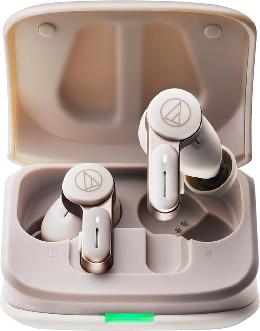 Audio-Technica ATH-TWX7 White Earbuds: Wireless Freedom