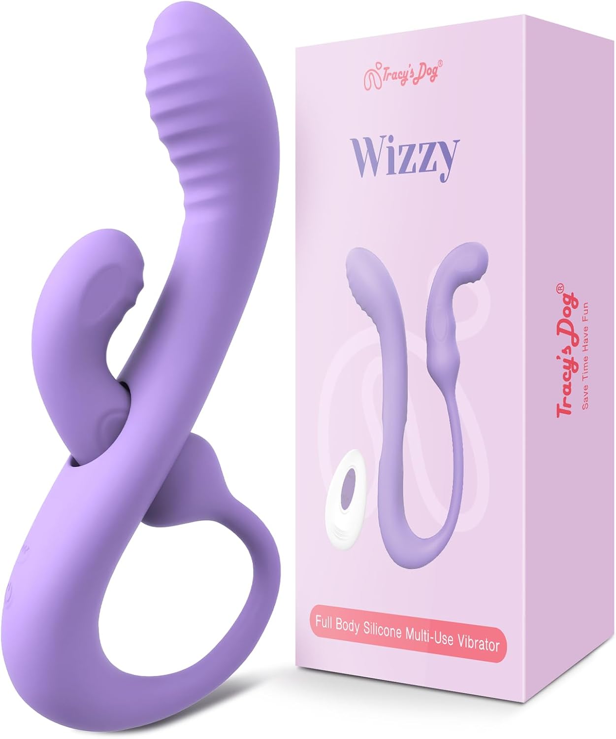 Transformable Rabbit Vibrator for Women - Dual-Ended Pleasure