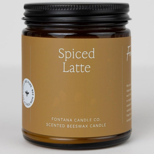 Spiced Latte Wood Wick Candle | Clean Burn | Long Lasting