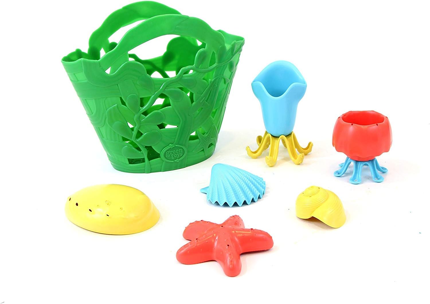 Green Toys Tide Pool Bath Set - Eco-Friendly Pretend Play