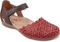 Earth Womens Bronnie Flat Sandal for Women - Cushioned Arch Comfort