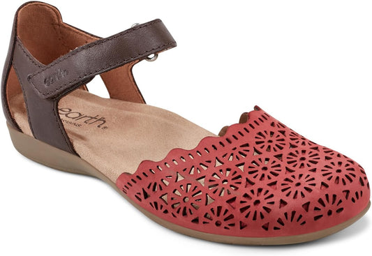 Earth Women's Bronnie Flat Sandal with Cushioned Insole and Support