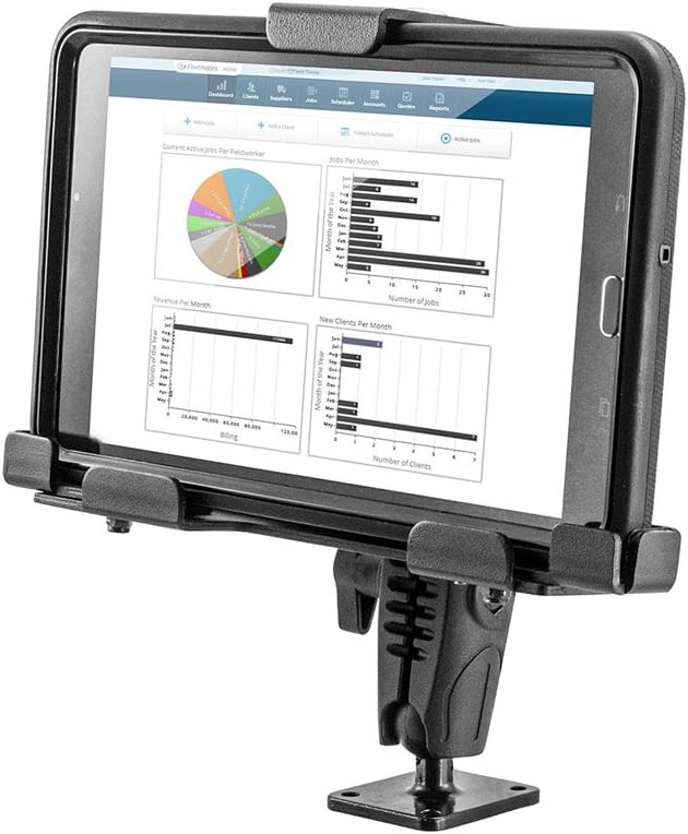 ARKON Mounts Locking Adjustable Tablet Mount for E-Log Compliance