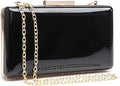 Dasein Women Evening Clutch Bag - Compact Patent Leather Purse