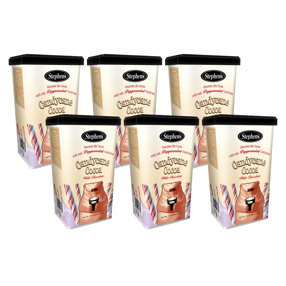Stephen's Gourmet Hot Cocoa Candycane Cocoa White 14 OZ Pack