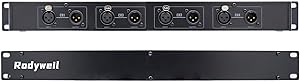 4 Channel In Line Microphone Preamp for Clear Gain Boosting