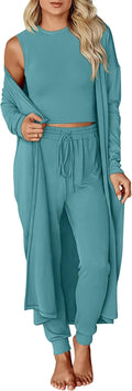 KIRUNDO 3 Piece Lounge Set for Women - Travel Ready Fall Outfit