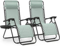 MoNiBloom Outdoor Zero Gravity Chairs Set of 2 for Relaxing Comfort