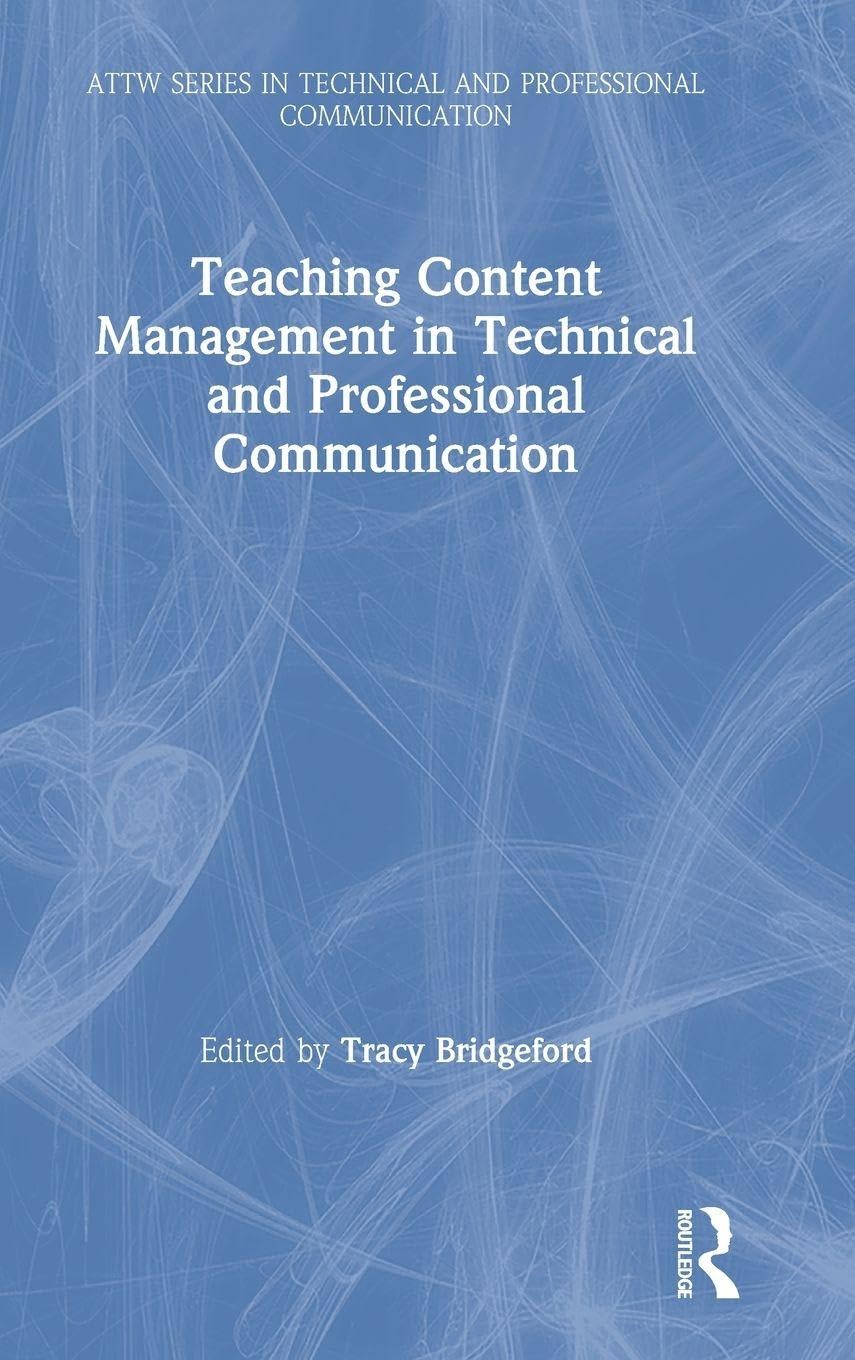 Content Management Strategies in Technical Communication