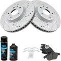 Front Brake Pad and Rotor Kit Compatible with 2013-2020 Ford Fusion