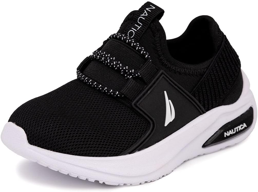 Nautica Kids Athletic Slip-On Sneakers for Active Boys and Girls