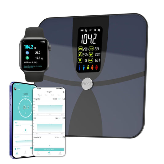 Smart Body Scale: Track 17 Metrics with WGGE