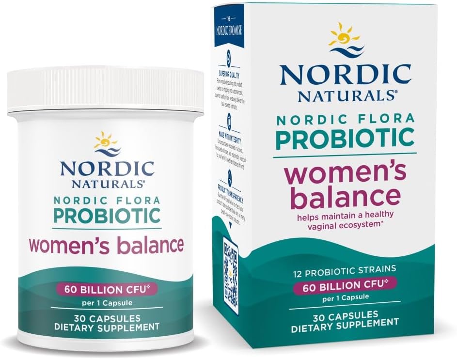 Nordic Flora Probiotic Women's Balance for Intestinal Support