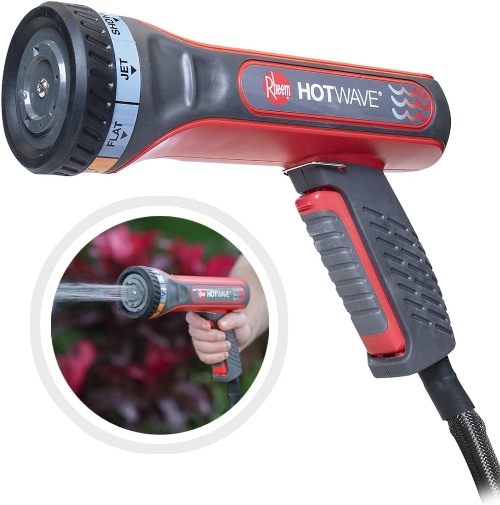 Rheem HotWave Heated Nozzle - Instant Warmth for All Tasks