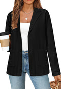 MEROKEETY Women's 2024 Fall Long Sleeve Cardigan - Cozy Knit Blazer
