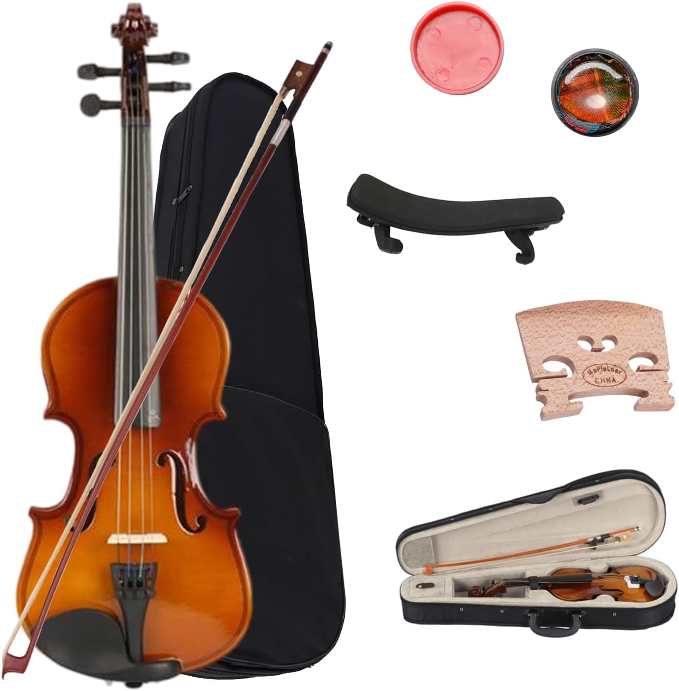 1/8 Size Violin for Kids by BELANITAS - Perfect Beginner Fiddle